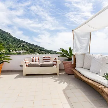 Sea View Terrace Sunset-private Parking * Anacapri (Isola di Capri)